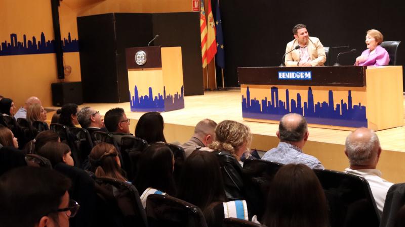 Un momento de la conferencia. 
